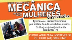 Curso Gratuito de MecÃ¢nica bÃ¡sica para  Mulheres Curitiba